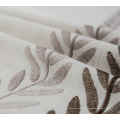 gestickte Blatttischdecke wasserdicht wie Leinentischabdeckung 100% Polyester Auch 2 Kissenbezug Home Textile